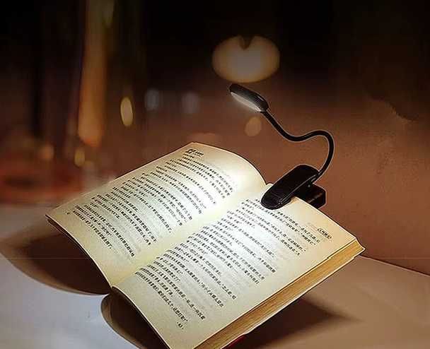 Lampka biurkowa led szkolna do czytania nauki pracy klips