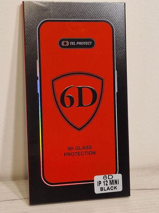 Hartowane szkło Full Glue 6D do IPHONE 12 MINI