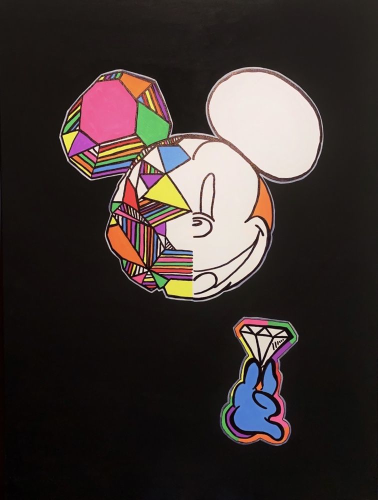Painting: Art Mickey Mouse #7