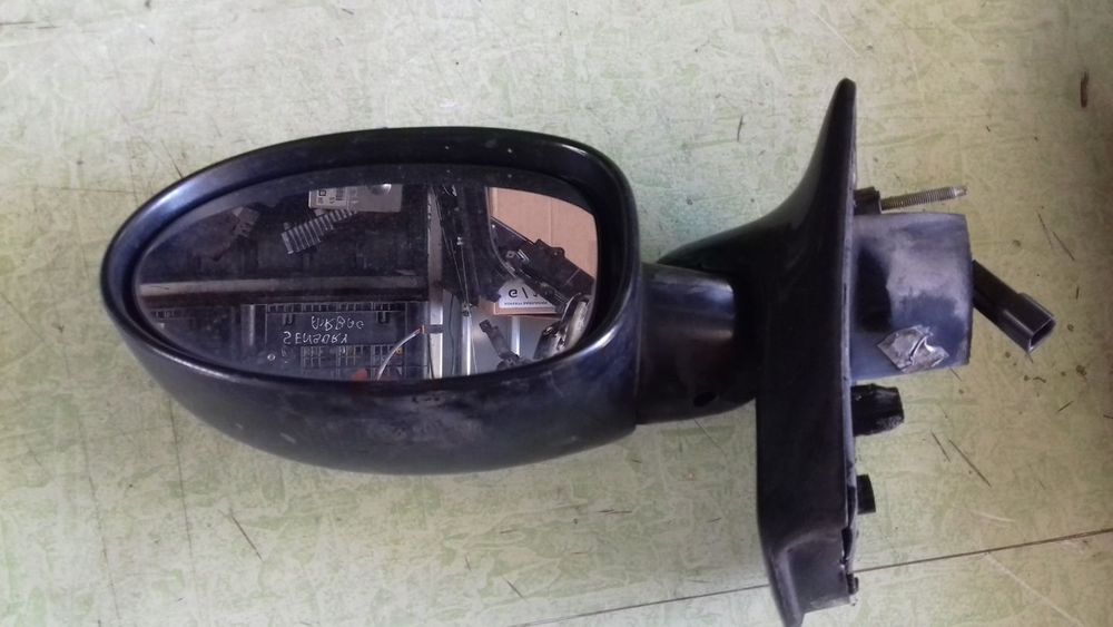 TWINGO I LUSTERKO LEWE ELEKTRYCZNE ANTENKA 3 PIN