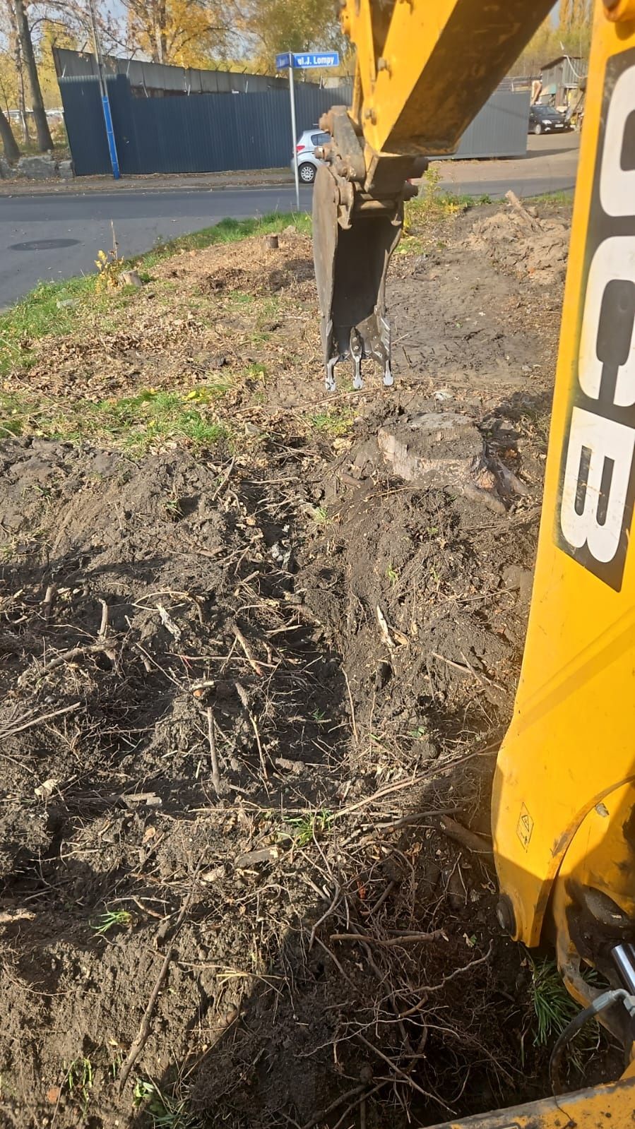 Usluga koparko ładowarką Jcb 3cx