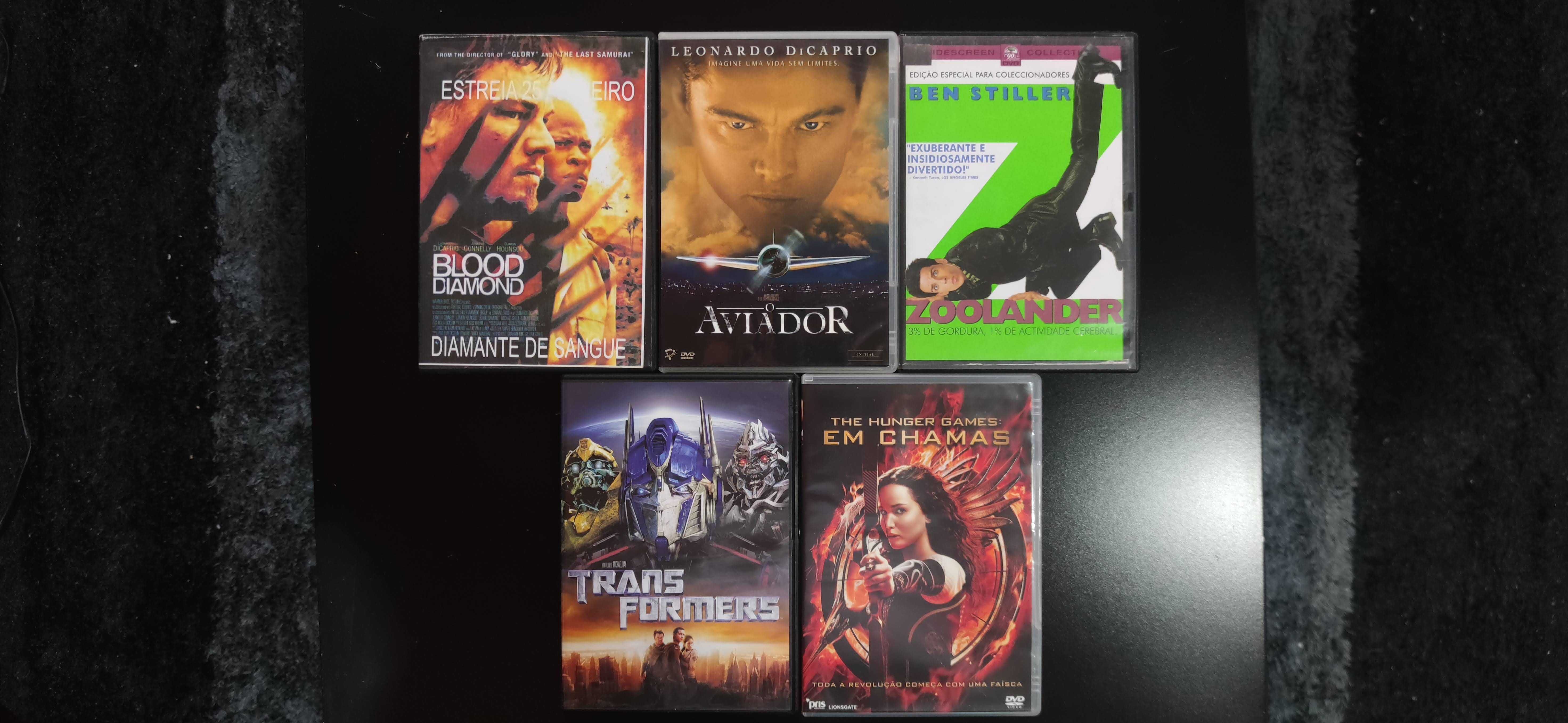 Filmes diversos em DVD