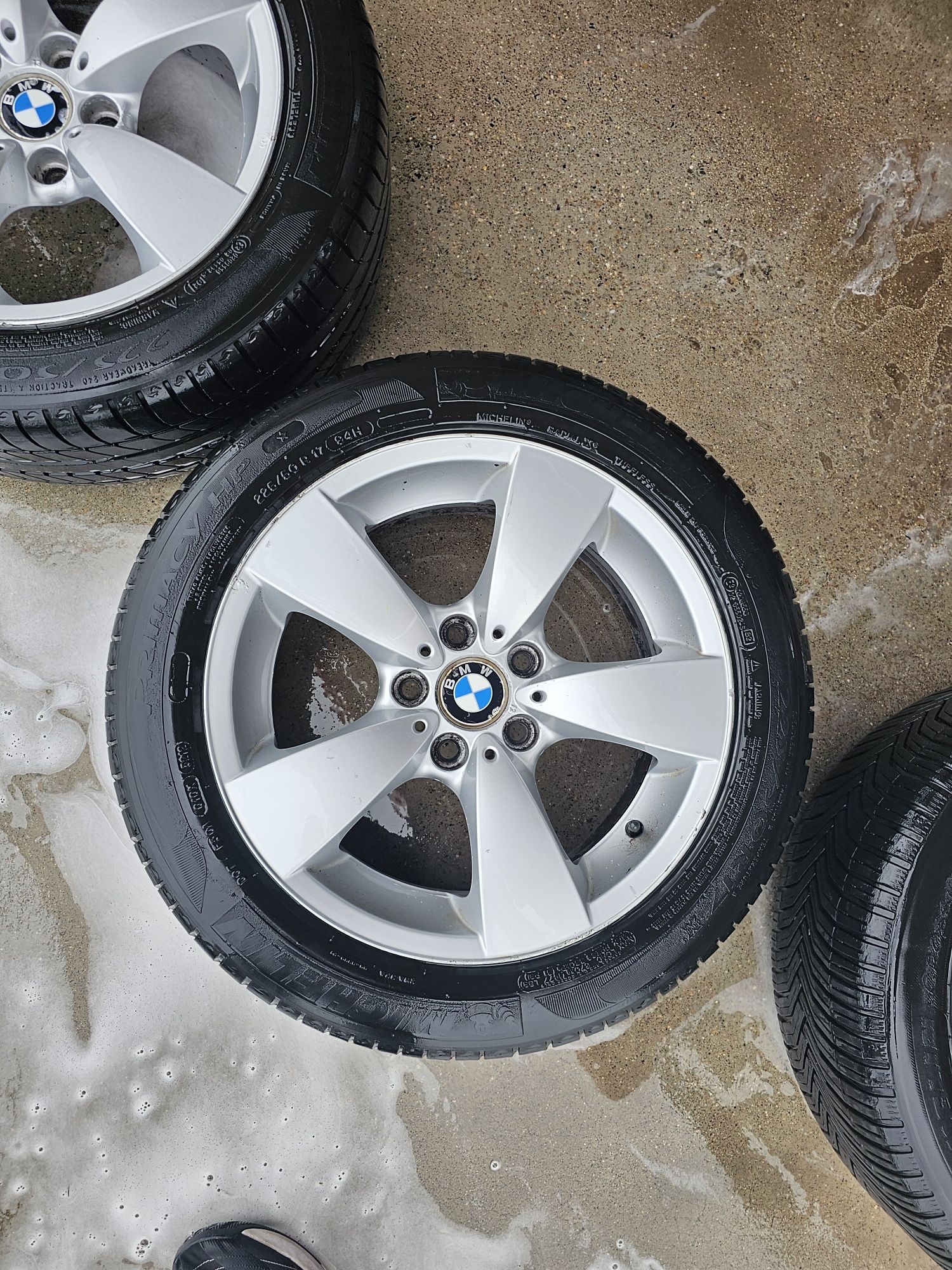 Koła Alufelgi felgi z oponami 17" BMW e60 e61 e38 f01 e46