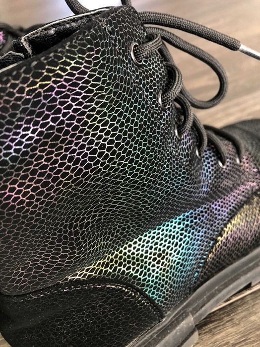 Buty dziewczęce, traperki.