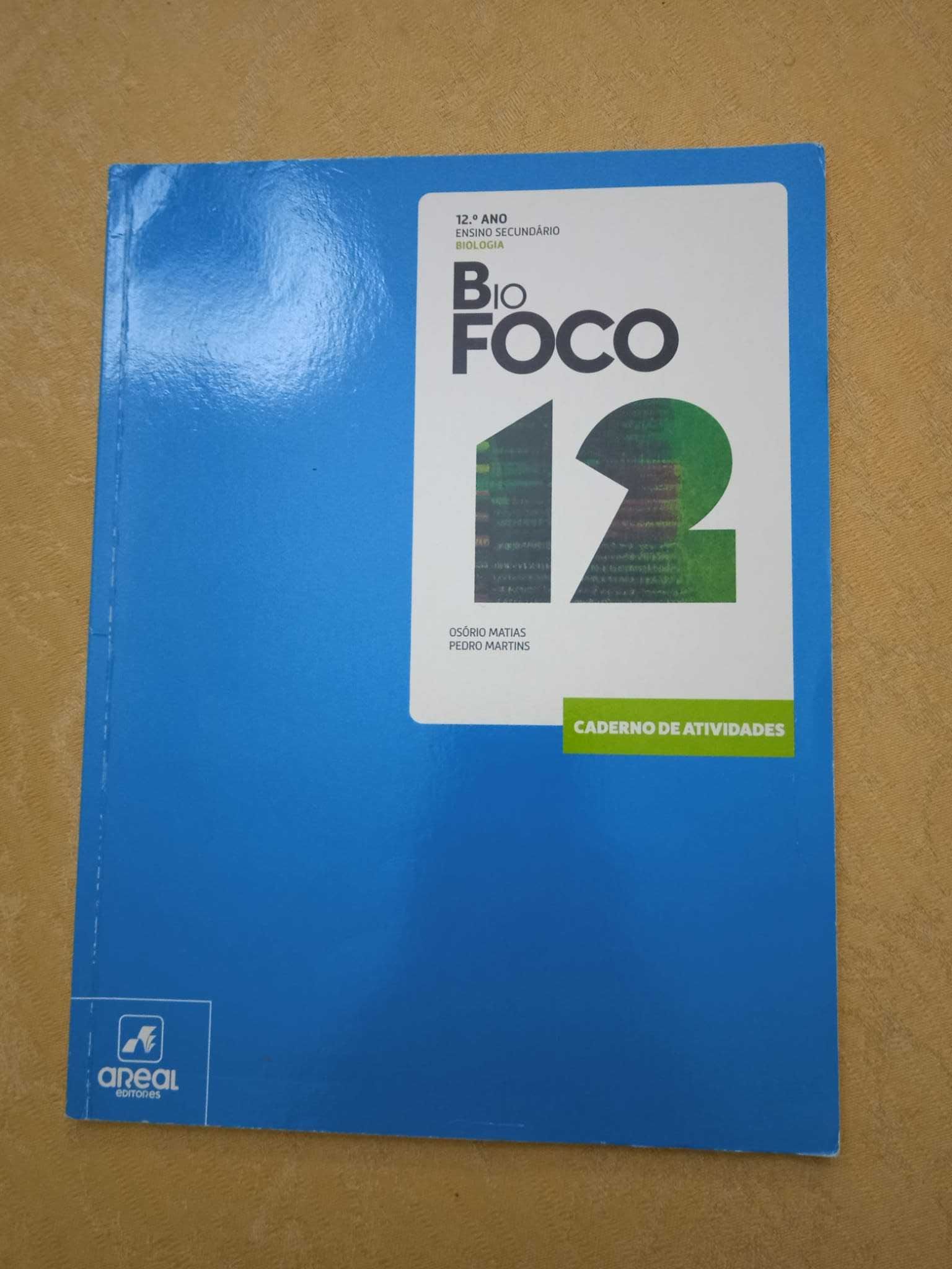 Caderno de Atividades - BioFOCO 12 - Biologia - 12.º Ano (NOVO)