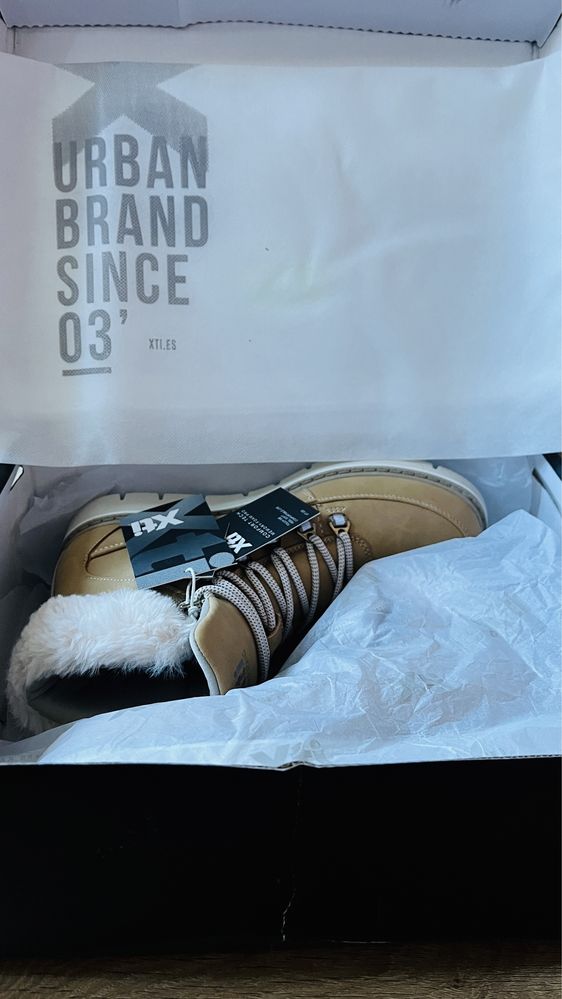Botas XTI Camel NOVAS