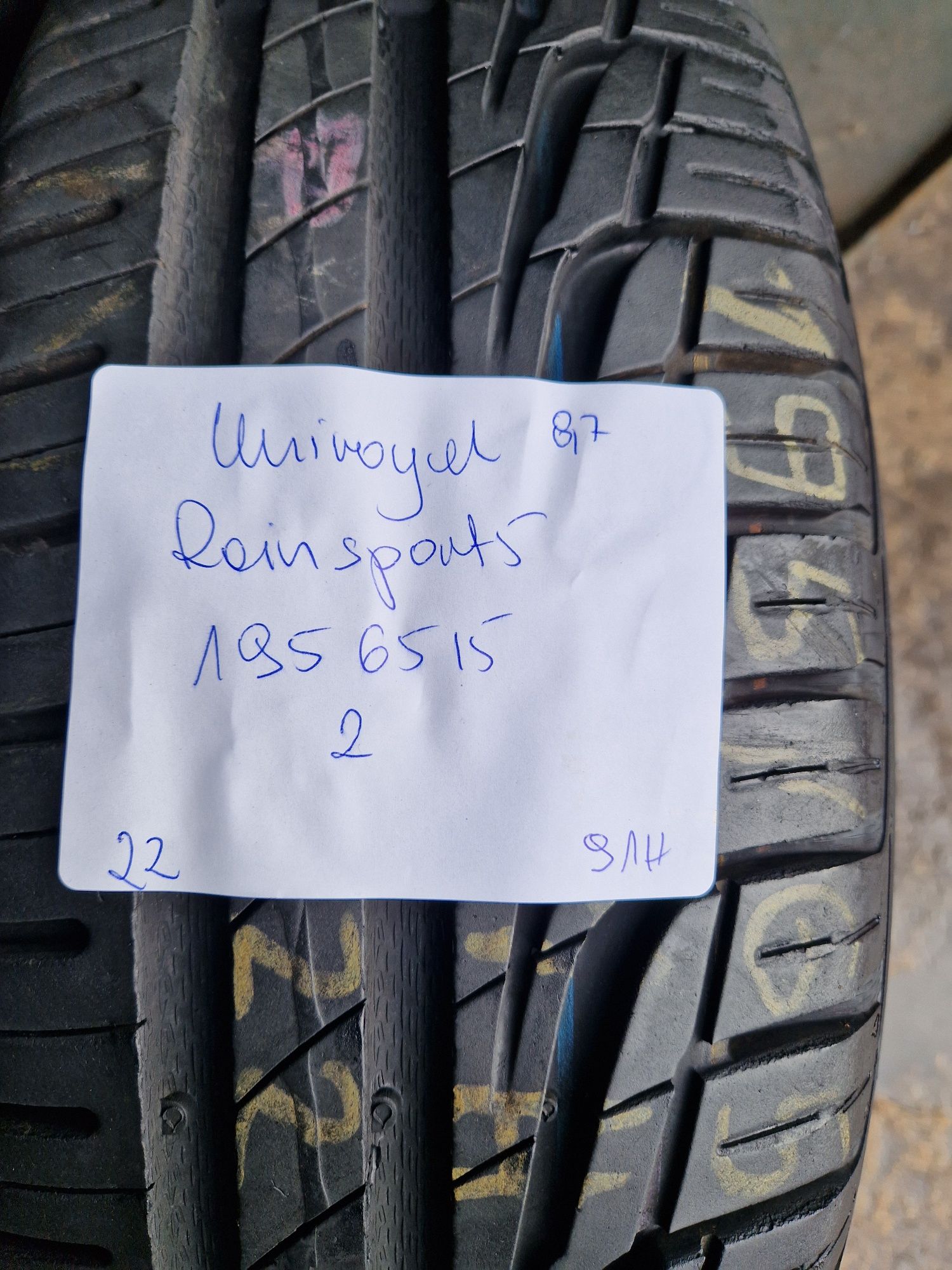 195/65/15 195/65R15 Uniroyal 2022 lato