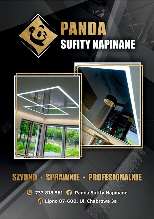 Sufit sufity napinane folią z gwarancją szybkie realizacje