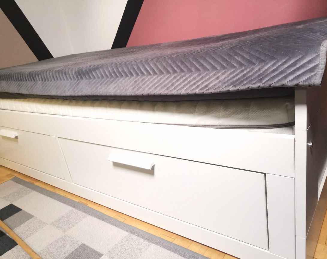 Łóżko Brimnes Ikea leżanka