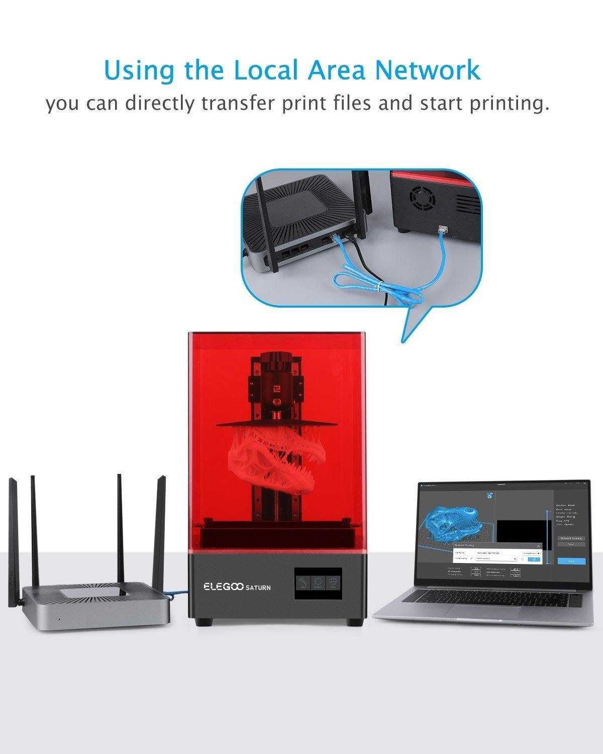 3D Принтер ELEGOO SATURN новий гарантія