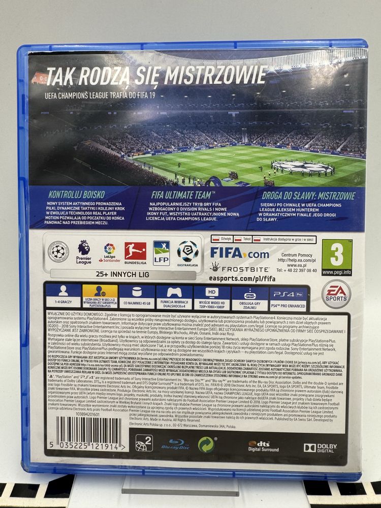 Fifa 19 Ps4 Gwarancja
