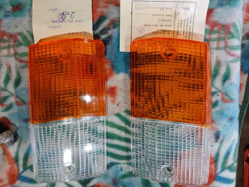 Klosze lamp kierunkowskazów fiat 125p