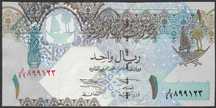 Katar 1 riyal 2003 - stan bankowy UNC