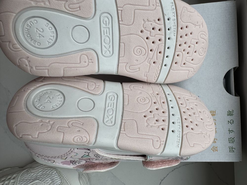 Buty dla dziewczynki r. 24 – Zara, Geox, Mini Melissa