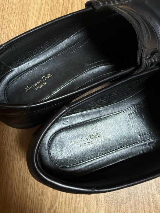 Лофери massimo dutti туфлі шкіра шкіряні 38