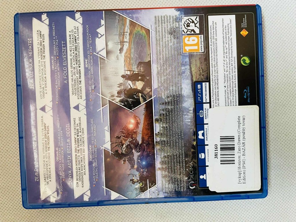 Horizon zero dawn PS4 PL