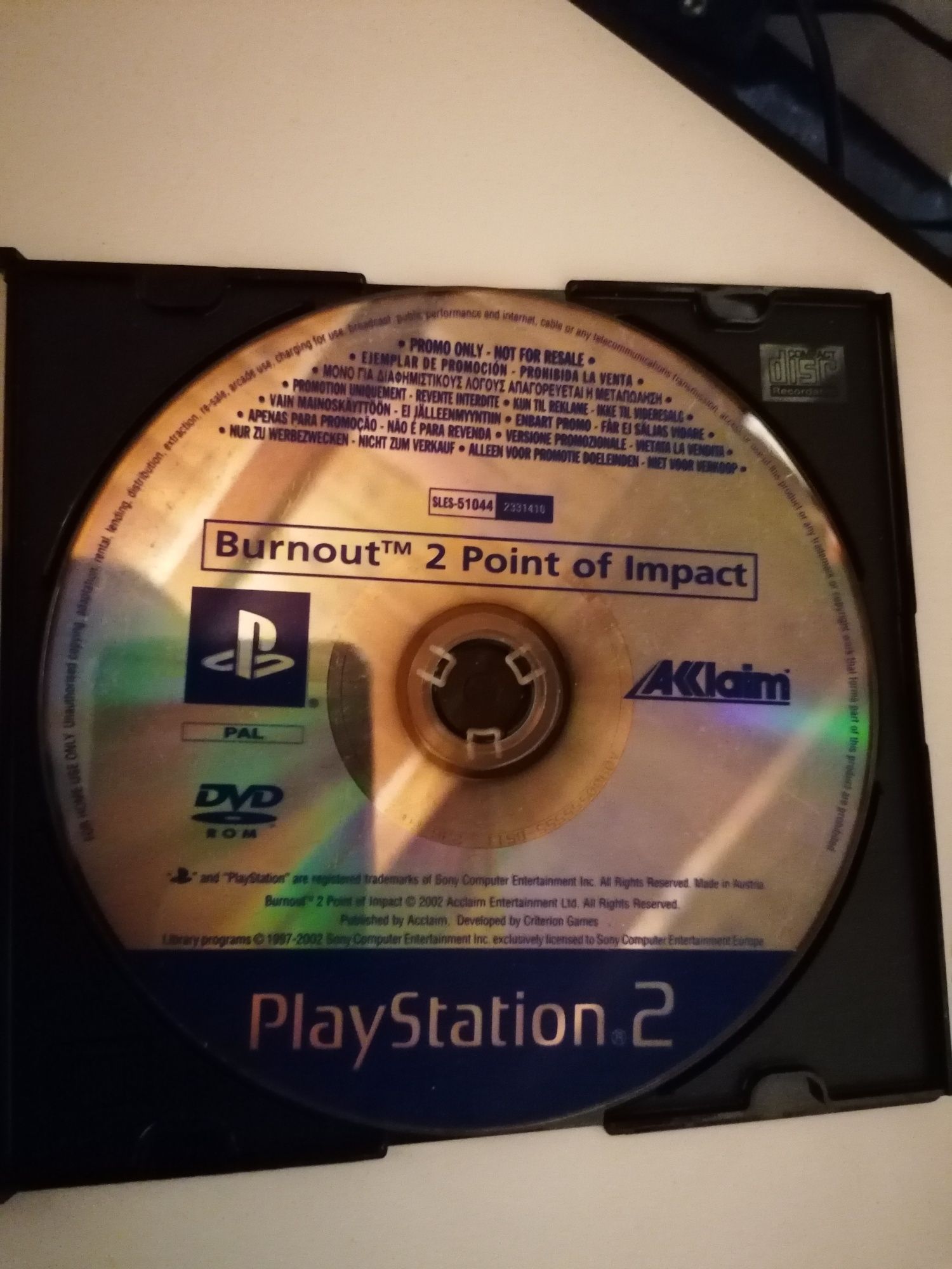 Burnout 2 para playstation 2