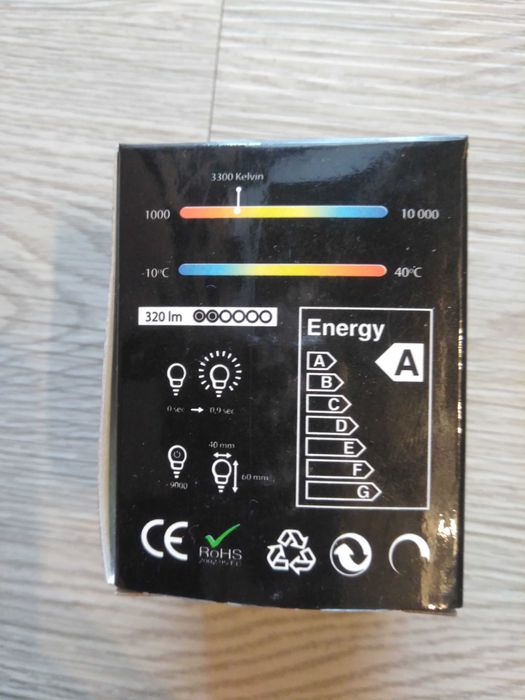 Conjunto de 5 lâmpadas Led