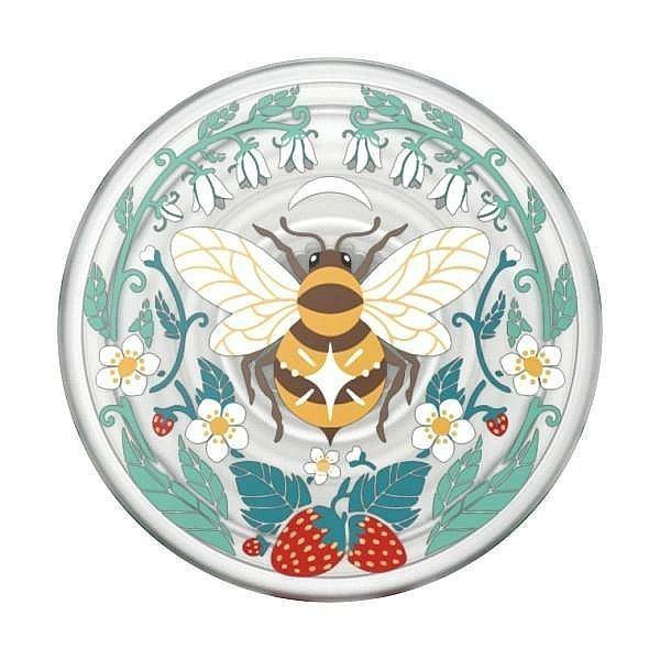 Uchwyt Popsockets PlantCore Grip Bee Boho i podstawka do telefonu