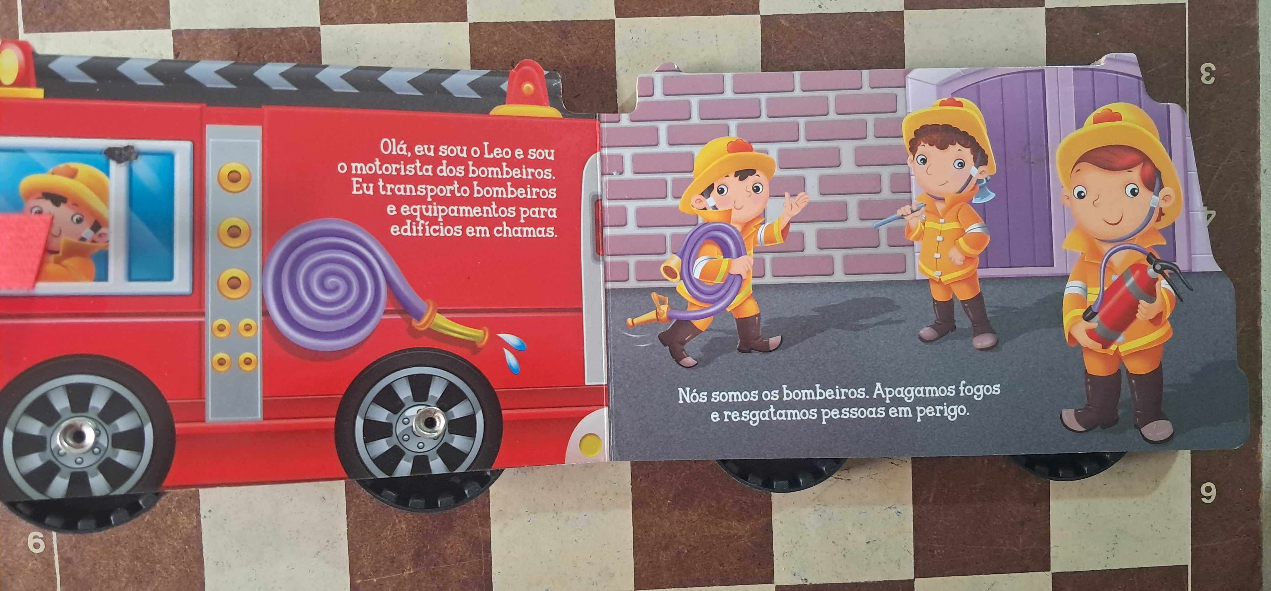 sobre rodas o bombeiro