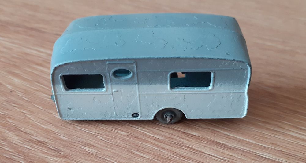 Miniatura antiga Lesney Caravana