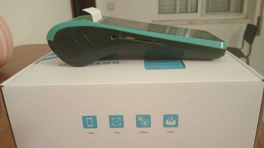 POS portátil c/impressora térmica - usado
