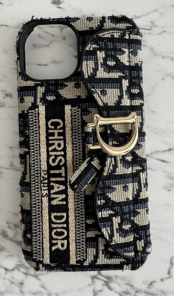 Dior etui iphone 13 materiałowe oryginał