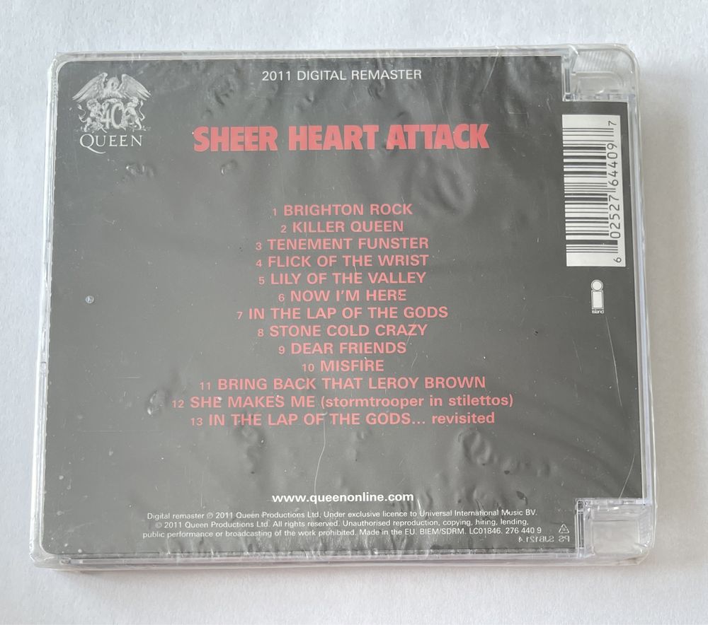 Queen Sheer heart attack cd 2011 nowa folia