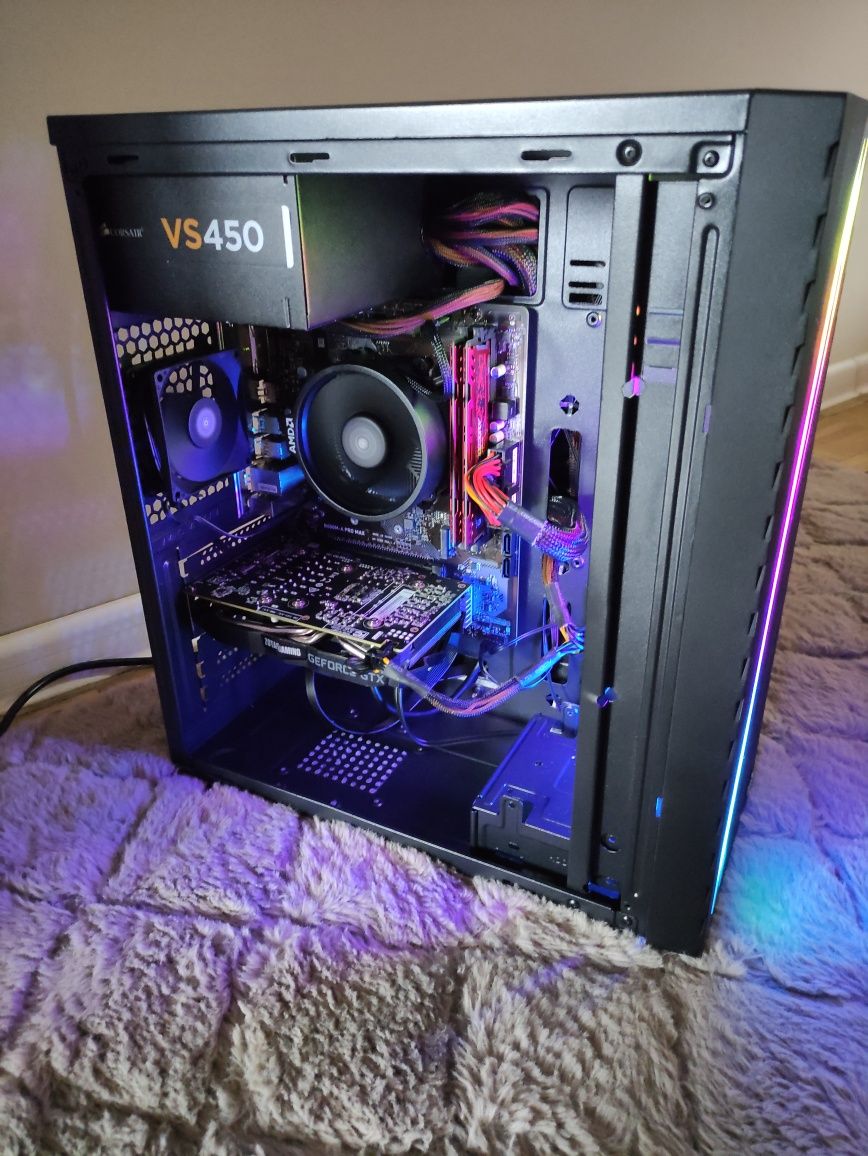 Komputer Gamingowy GTX 1660 Ti Ryzen 5 2600 RAM 16GB 512GB