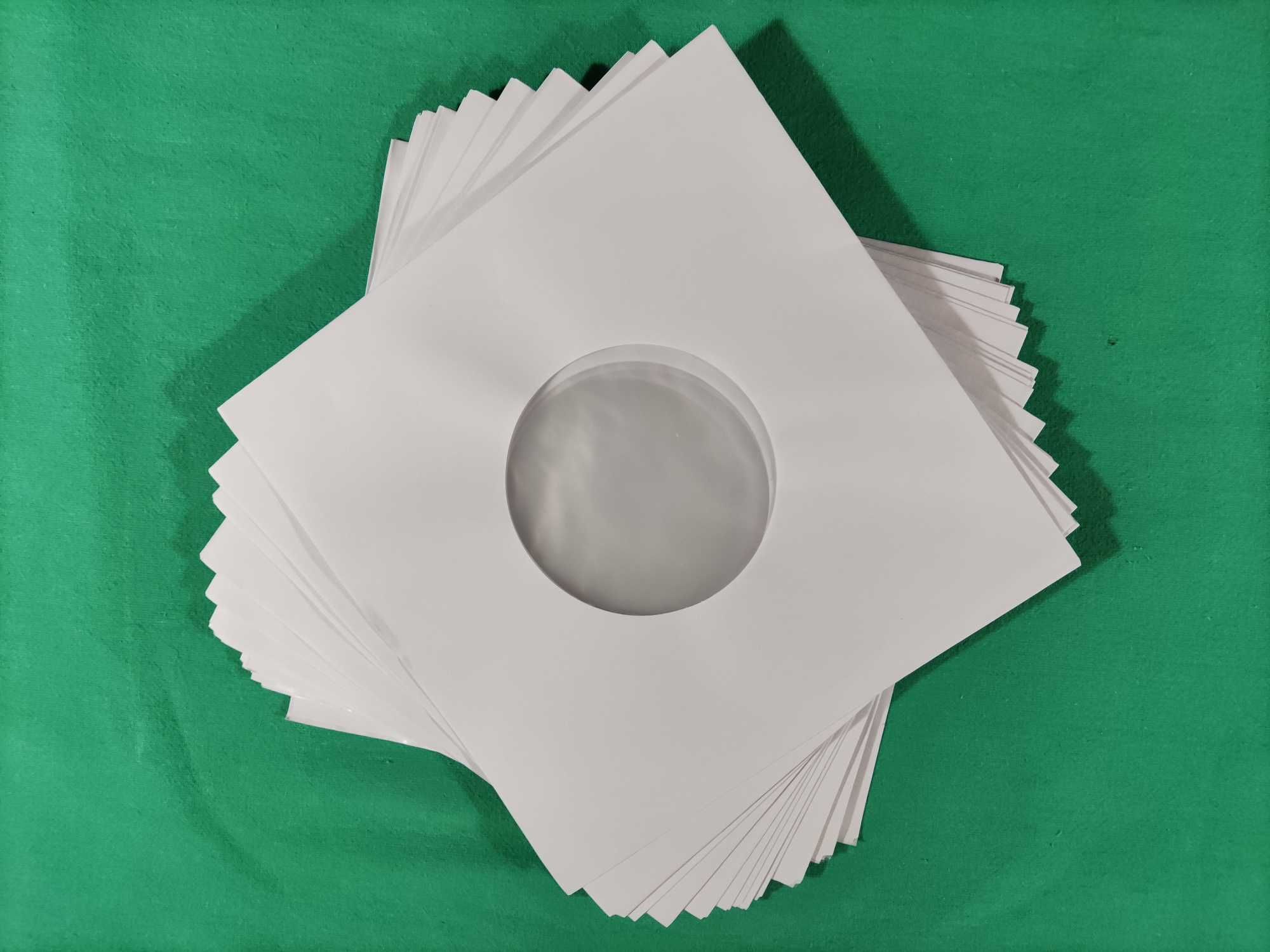 Capas/Bolsas INTERIORES para SINGLES Vinil 7" (papel/plástico) 45rpm