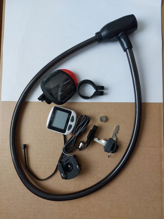 Вело товари замок велокомп'ютер ліхтар задній