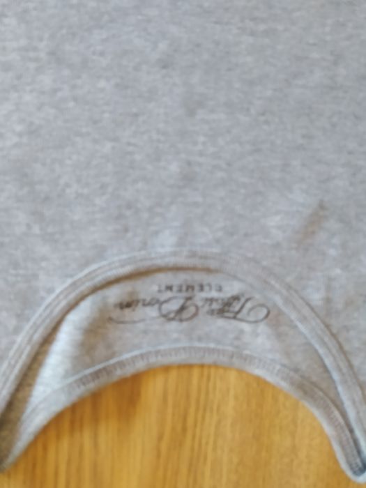 Blusa cinza Tiffosi  11/12 anos