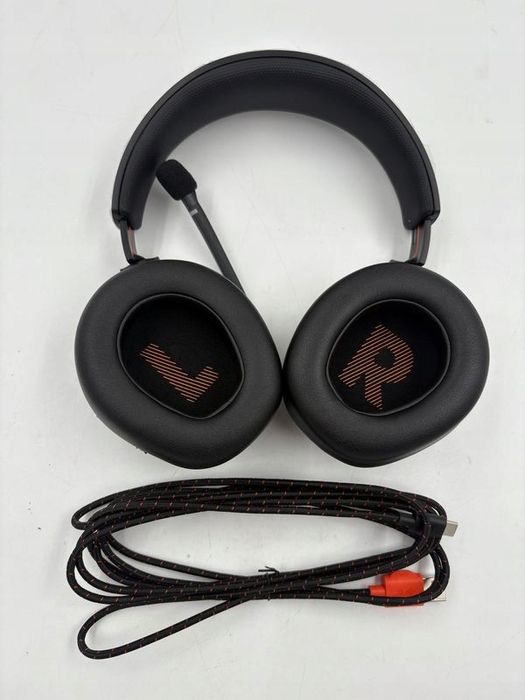 outlet słuchawki przewodowe nauszne jbl quantum 400 mikrofon czarne