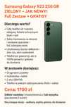 Samsung Galaxy S23 256 GB ZIELONY – JAK NOWY! Full Zestaw + GRATISY!