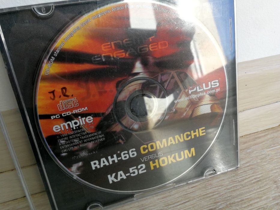 Enemy Engaged: RAH-66 Comanche VS. KA-52 Hokum PC, gra retro, CD