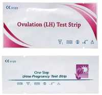 Teste de ovulação e teste de gravidez