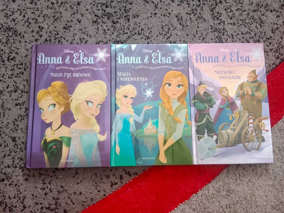 Seria książek dla dzieci Anna i Elsa