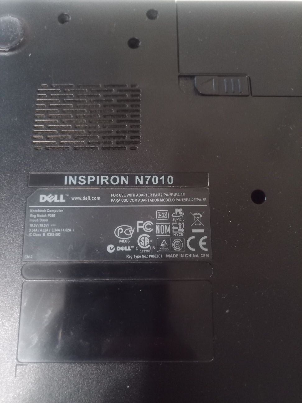 Ноутбук Dell Inspiron 17" N7010, HDD 500Gb, RAM 6Gb, RadeonHD 5470 1Gb
