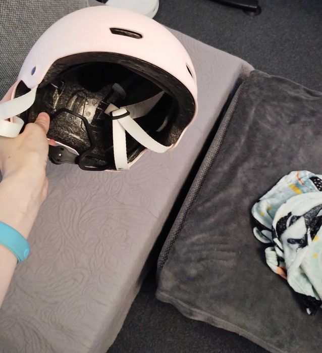 Kask na rolki, deskorolkę, hulajnogę S (52-55) dla dzieci Oxelo