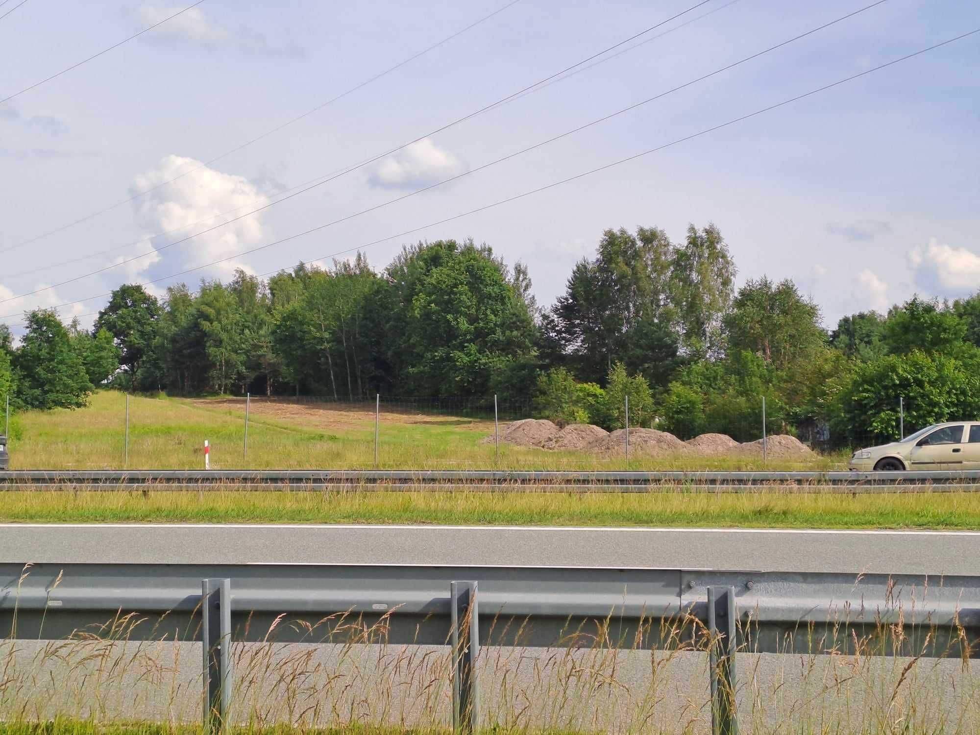 Wynajem działki pod billboard /nadajnik /parking /