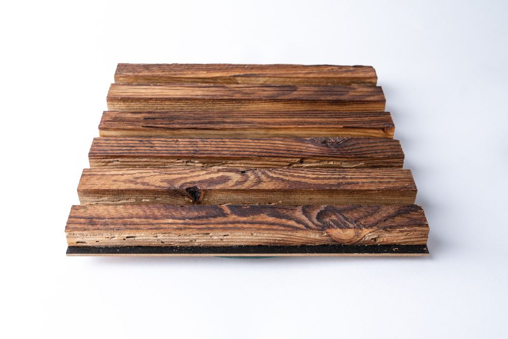 PROMOCJA! Panele ścienne LAMELKA 4 stare drewno 3D 0,9m2