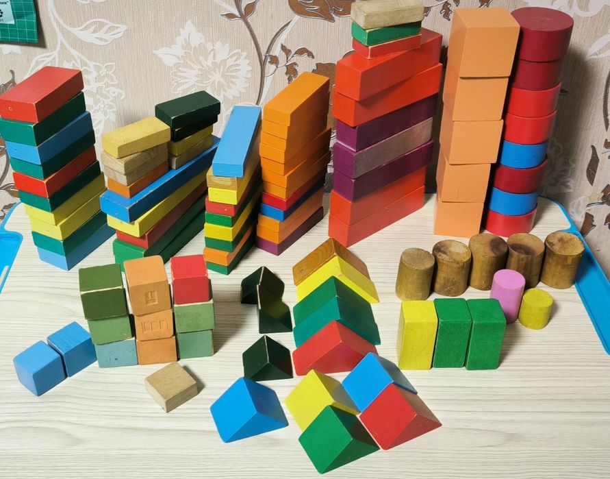 Дерев'яний конструктор 103  деталі