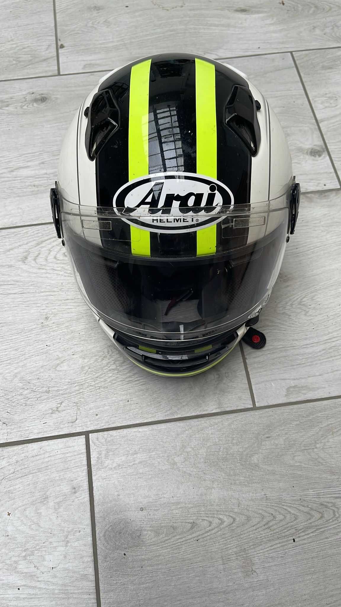 Używany kask motocyklowy Arai QV-Pro, RL 59cm, made in Japan