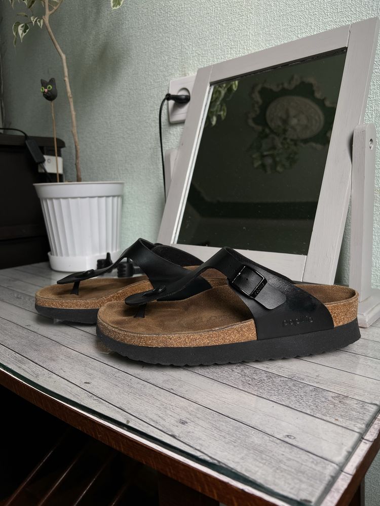Birkenstock by Papillio “Gizeh Platform”  Женские тапочки-слайды