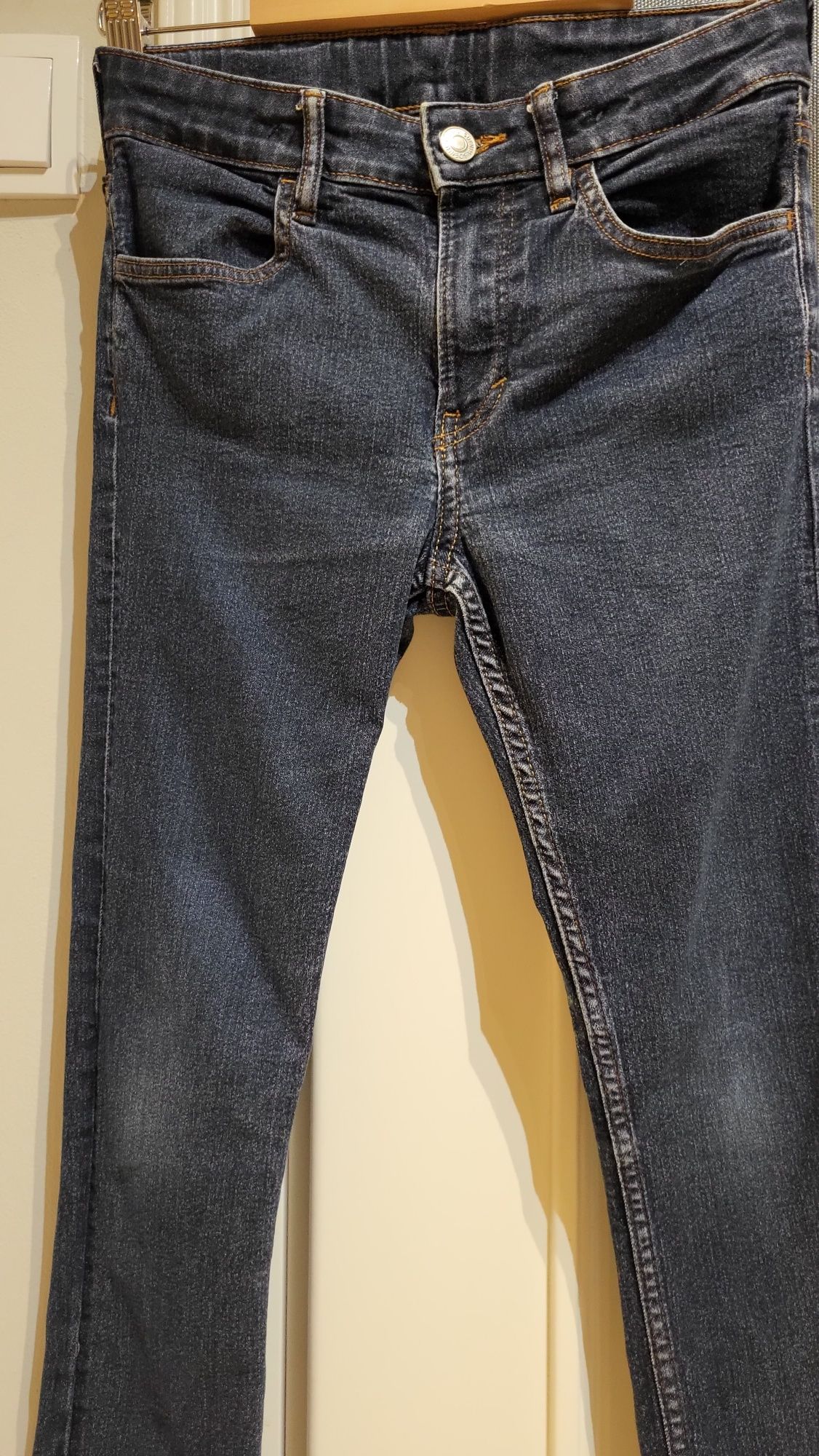 Spodnie dla dziewczynki, skinny fit & denim, rozmiar 146, 10-11lat