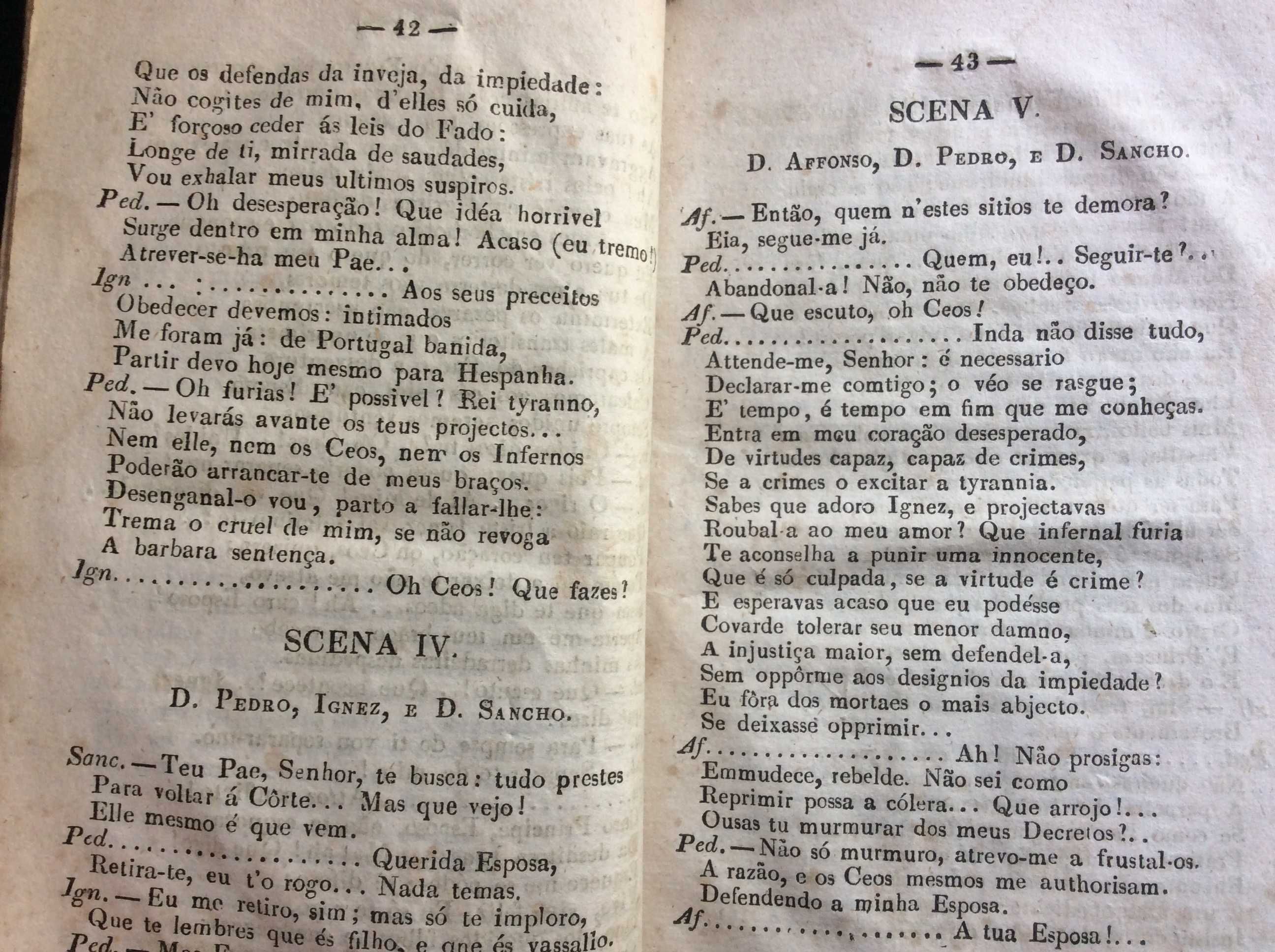 Nova Castro: tragedia de João Baptista Gomes Junior; 1857. Raro