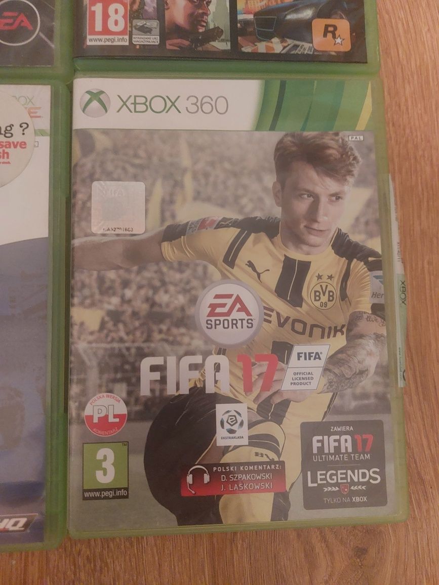 Gry na XBOX 360 płyty
