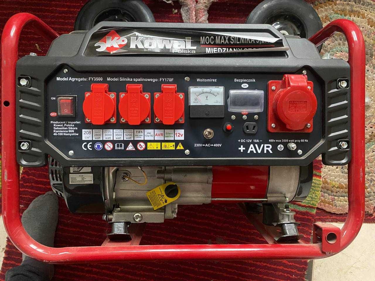 Продам генератор Kowal Polska 5,2 KW fy3500