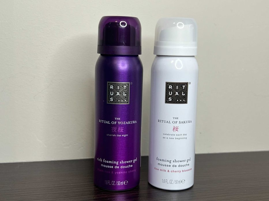 Rituals Pianka pod prysznic w żelu 2szt travel size podróżna