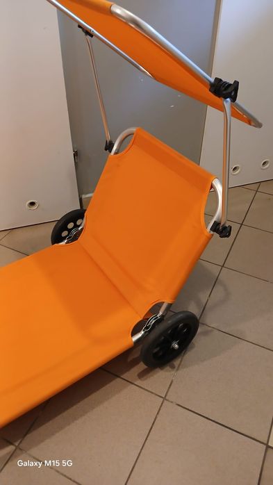 Leżak plażowy / wózek plażowy , odbór osóbisty. i pł. przy odbiorze